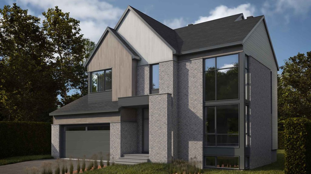 Maison à étage - Modèle 1